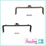 FRAME - SQUARE-METAL-25CM (BLACK & BRONZE)